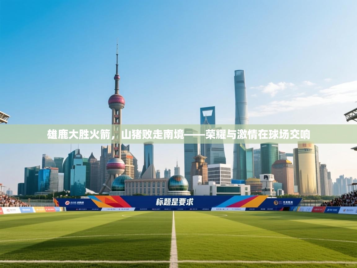 雄鹿大胜火箭，山猪败走南境——荣耀与激情在球场交响  第1张